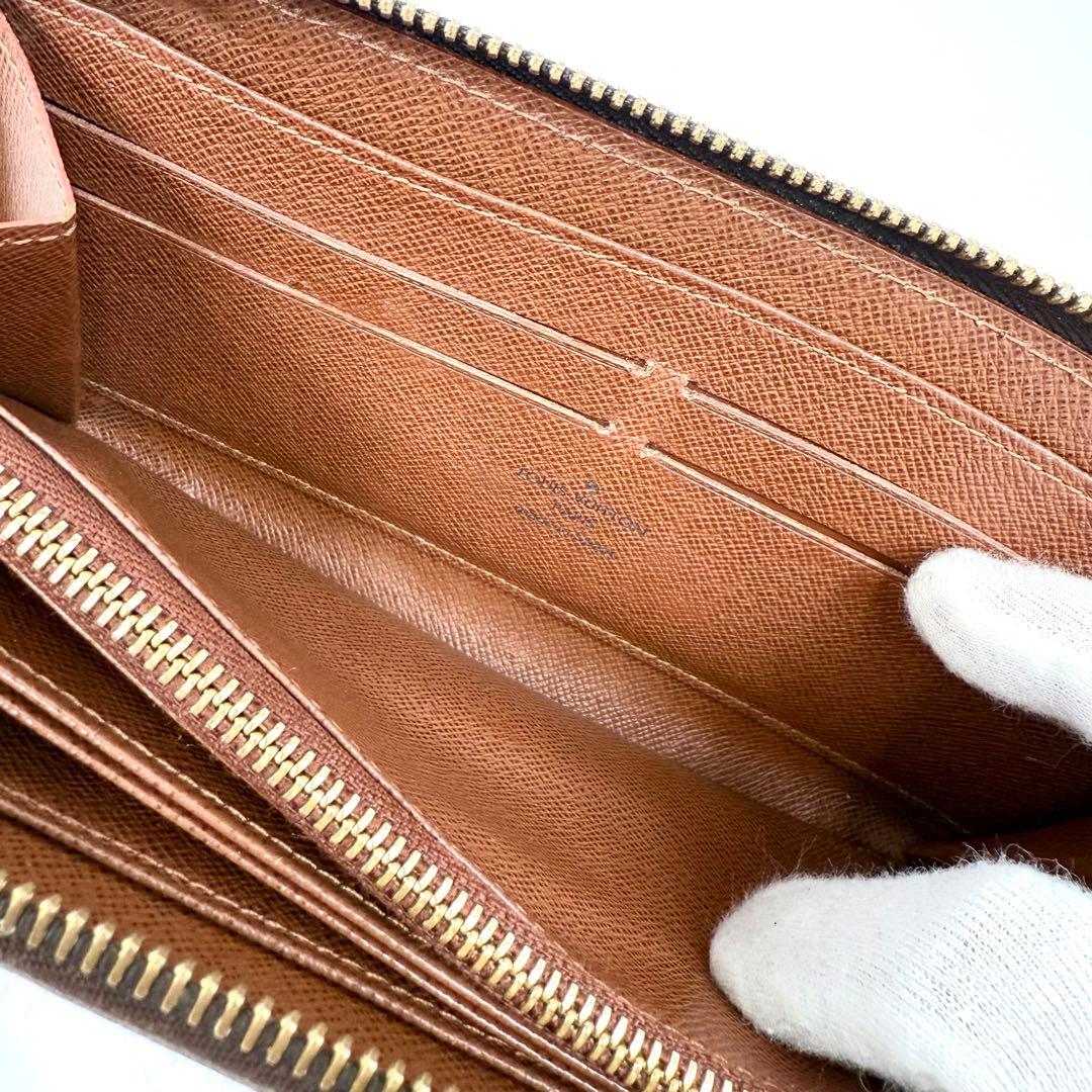 【鑑定済】 美品 ルイヴィトン 長財布 モノグラム ジッピーウォレット 定番