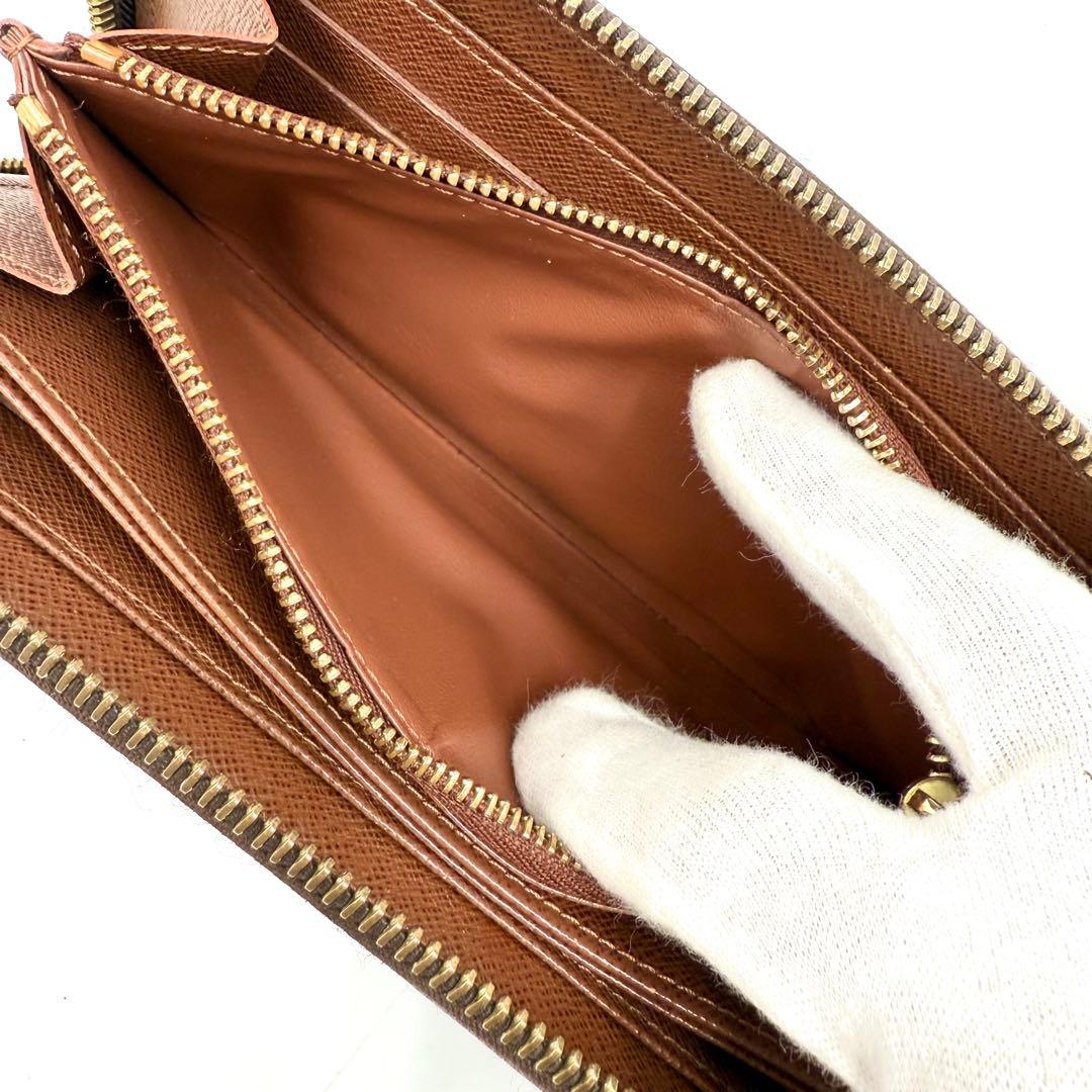 【鑑定済】 美品 ルイヴィトン 長財布 モノグラム ジッピーウォレット 定番