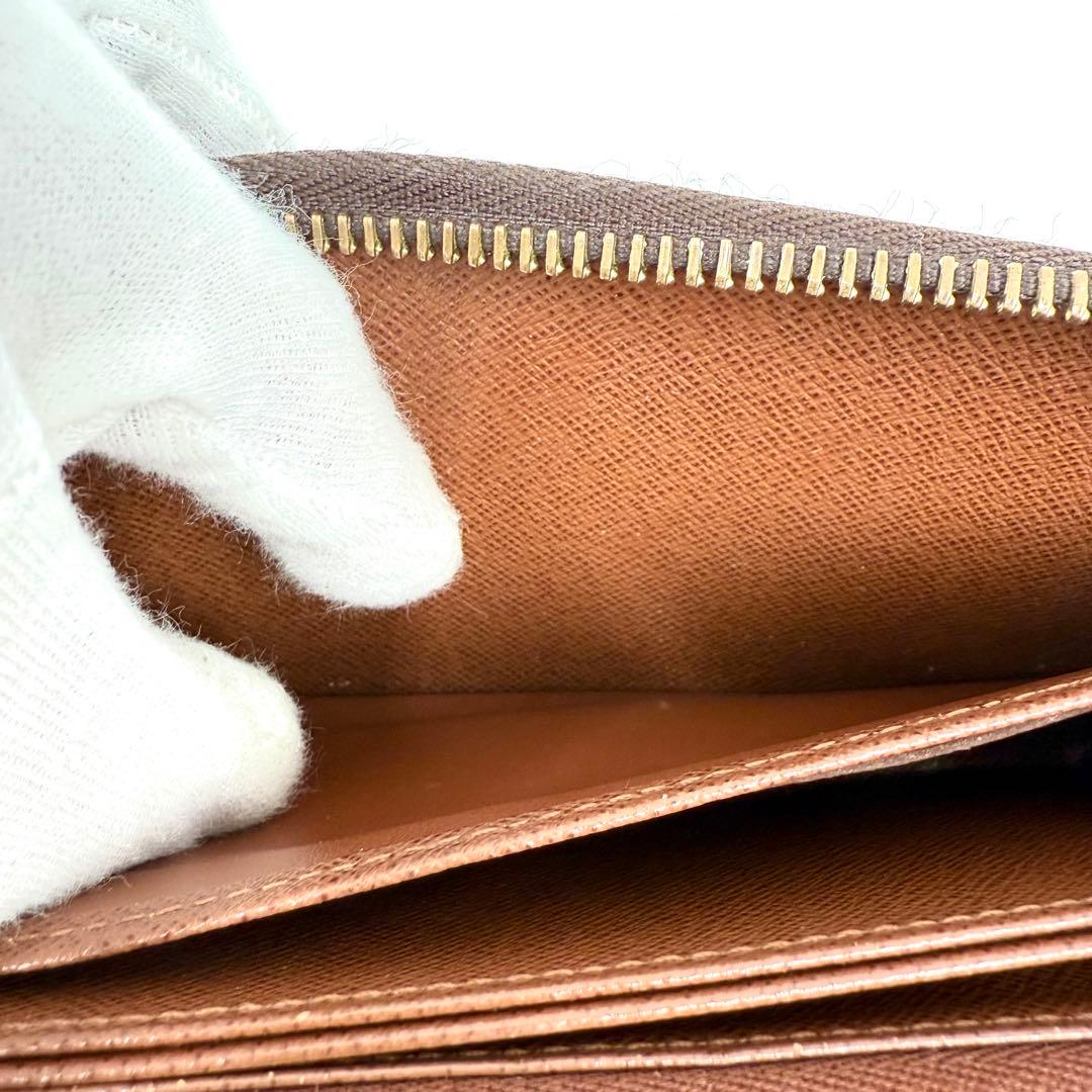 【鑑定済】 美品 ルイヴィトン 長財布 モノグラム ジッピーウォレット 定番