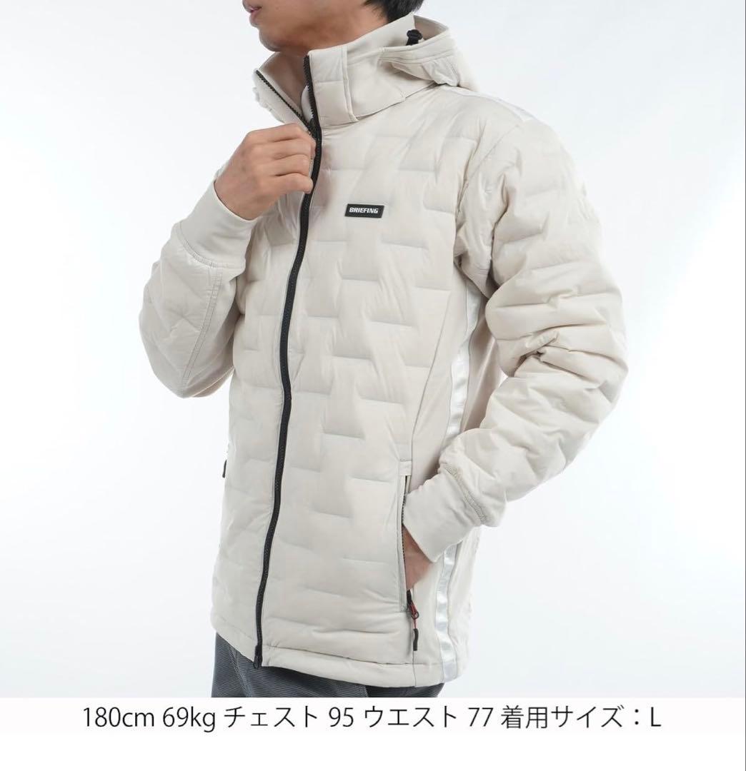 BRIEFING ハイブリッド ダウン パーカー BRG243M73-021