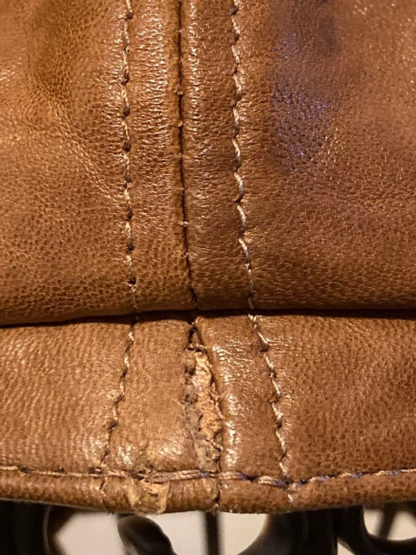 SOUTH PARADISO サウスパラディソ　レザーキャスケット　ブラウン系