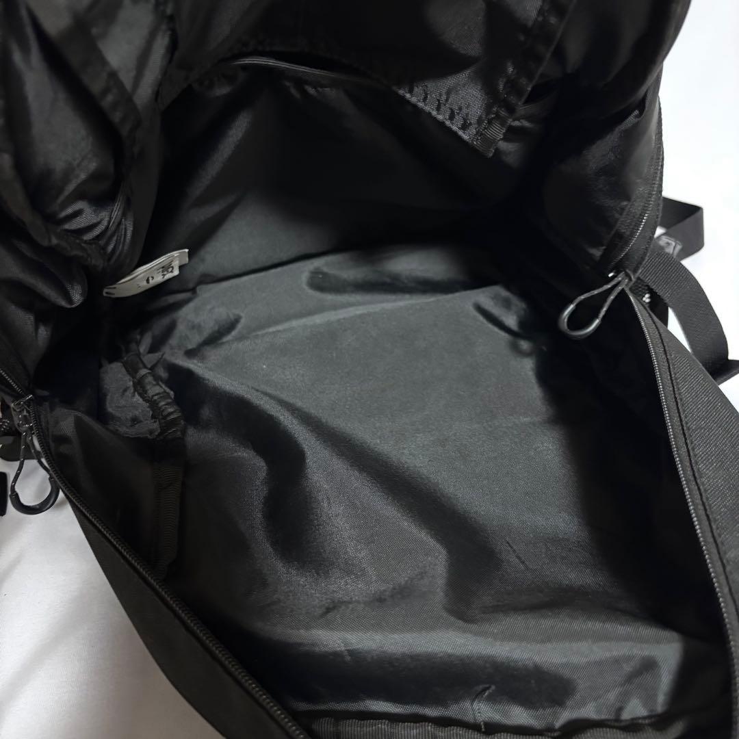 X-girl エックスガール　ブラックリュック　通学　通勤リュック