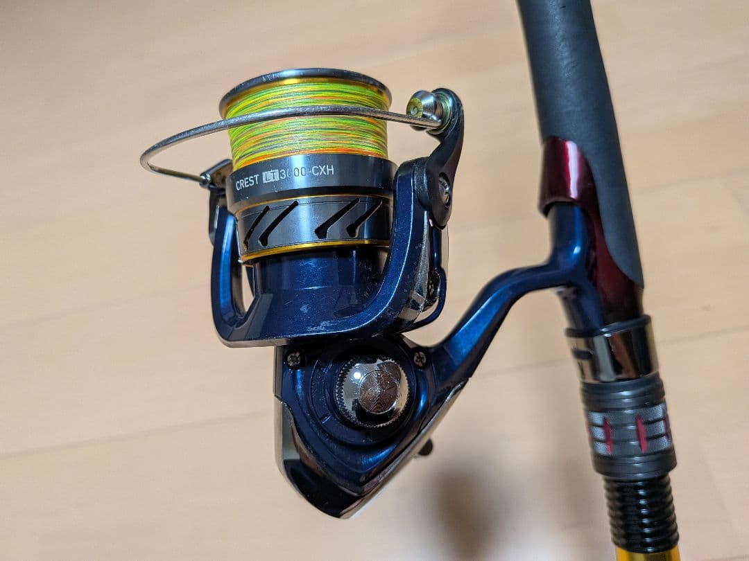 シーバス　ショアジギング　青物　ロッド　リール　ダイワ　本体　セット