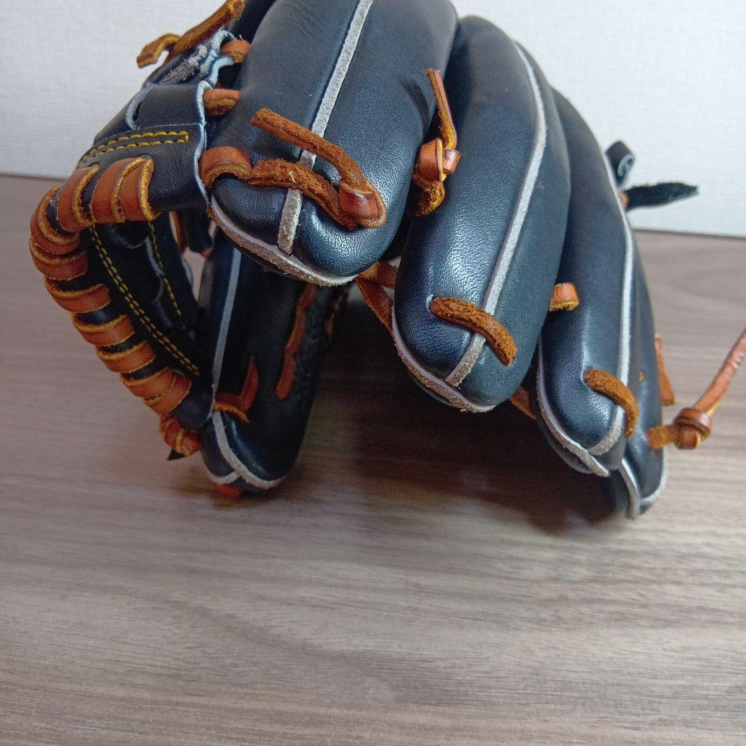 ハイゴールド 硬式グローブ 内野手用 HI-GOLD グラブ 黒