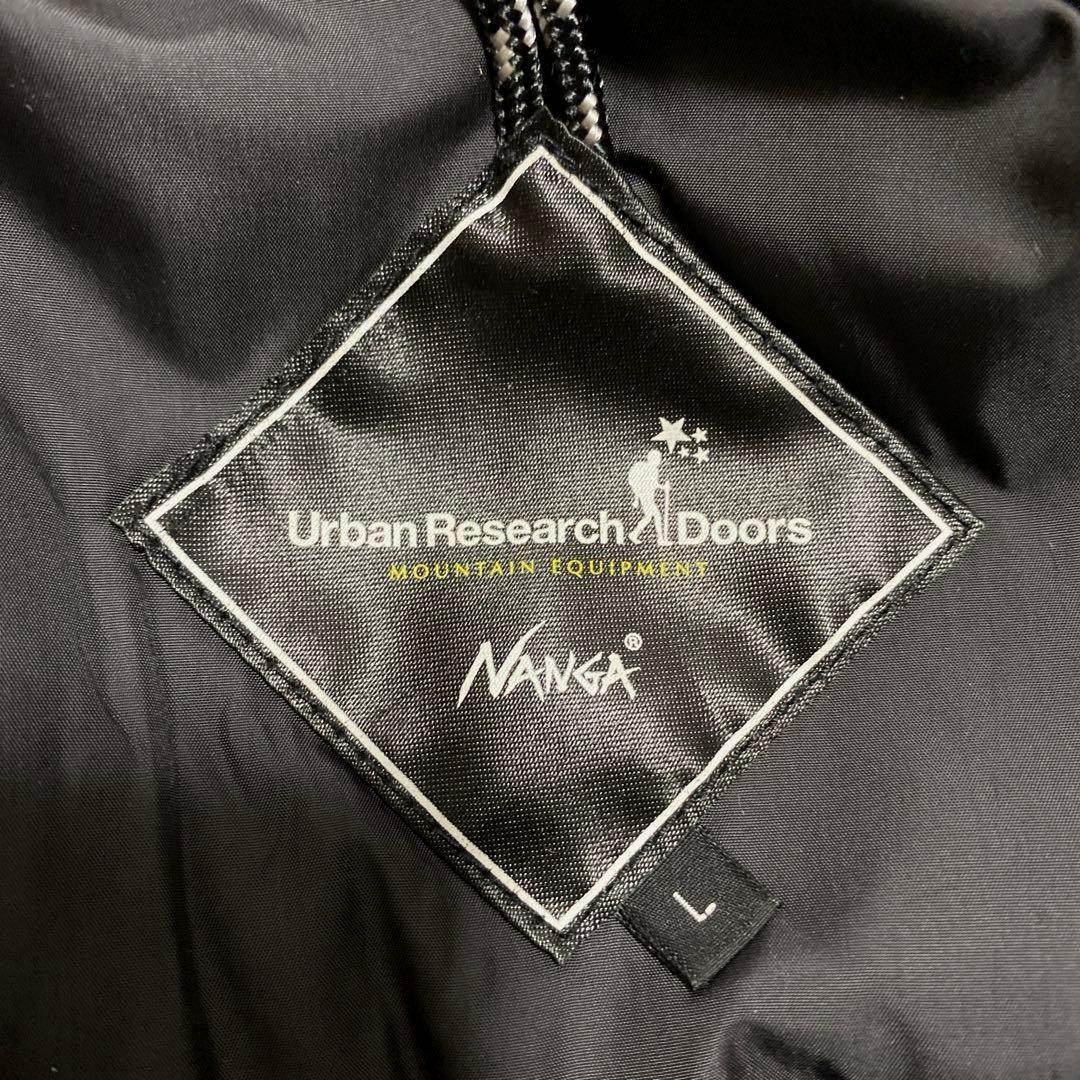 URBAN RESEARCH×NANGA ダウンジャケット L