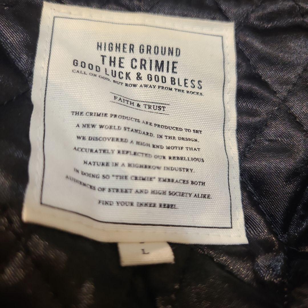 The crime クライミー スタジャン ファラオジャケット L 黒