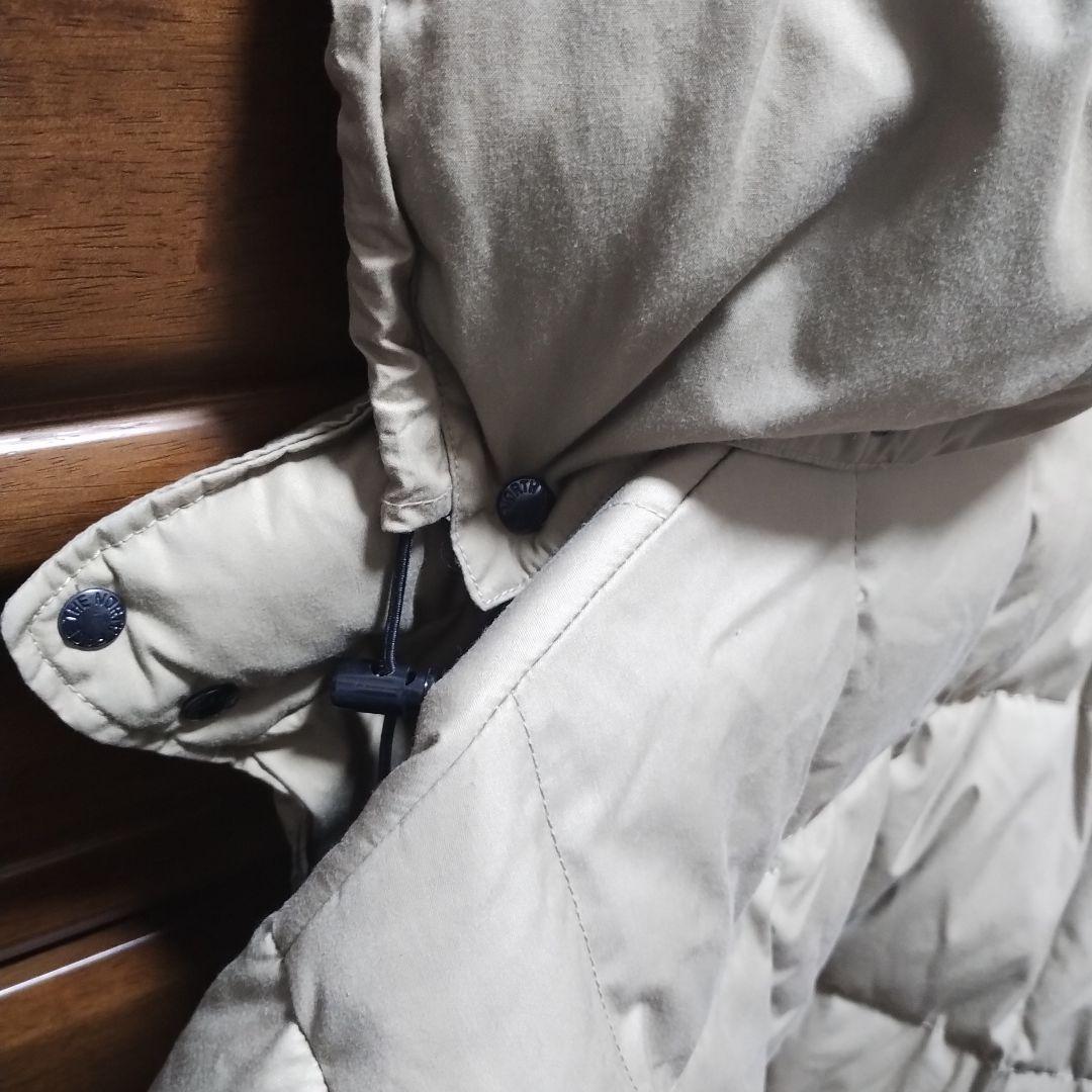 STAR-K THE NOTHE FACE フード付ダウンコートカーキ色