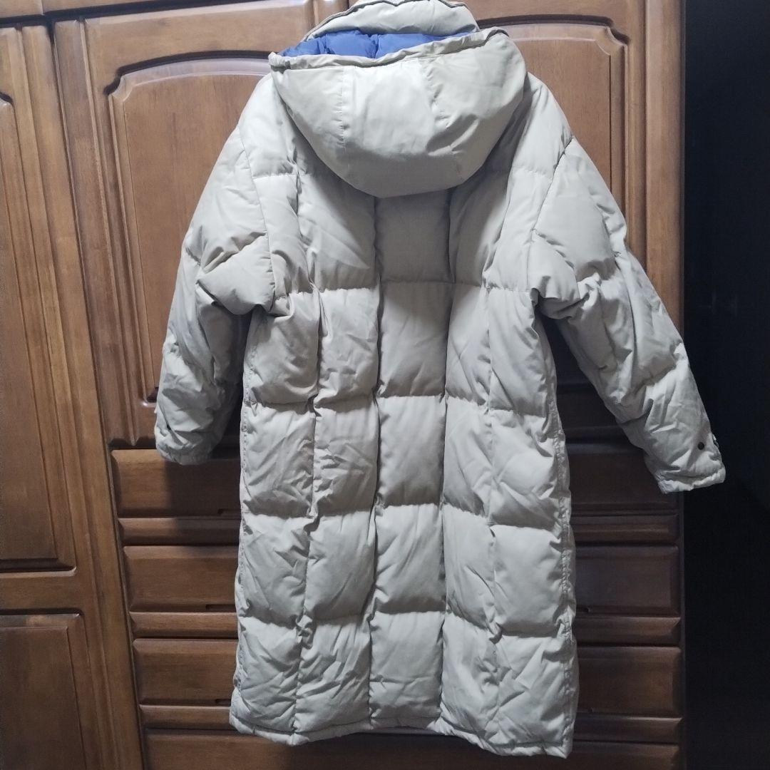 STAR-K THE NOTHE FACE フード付ダウンコートカーキ色