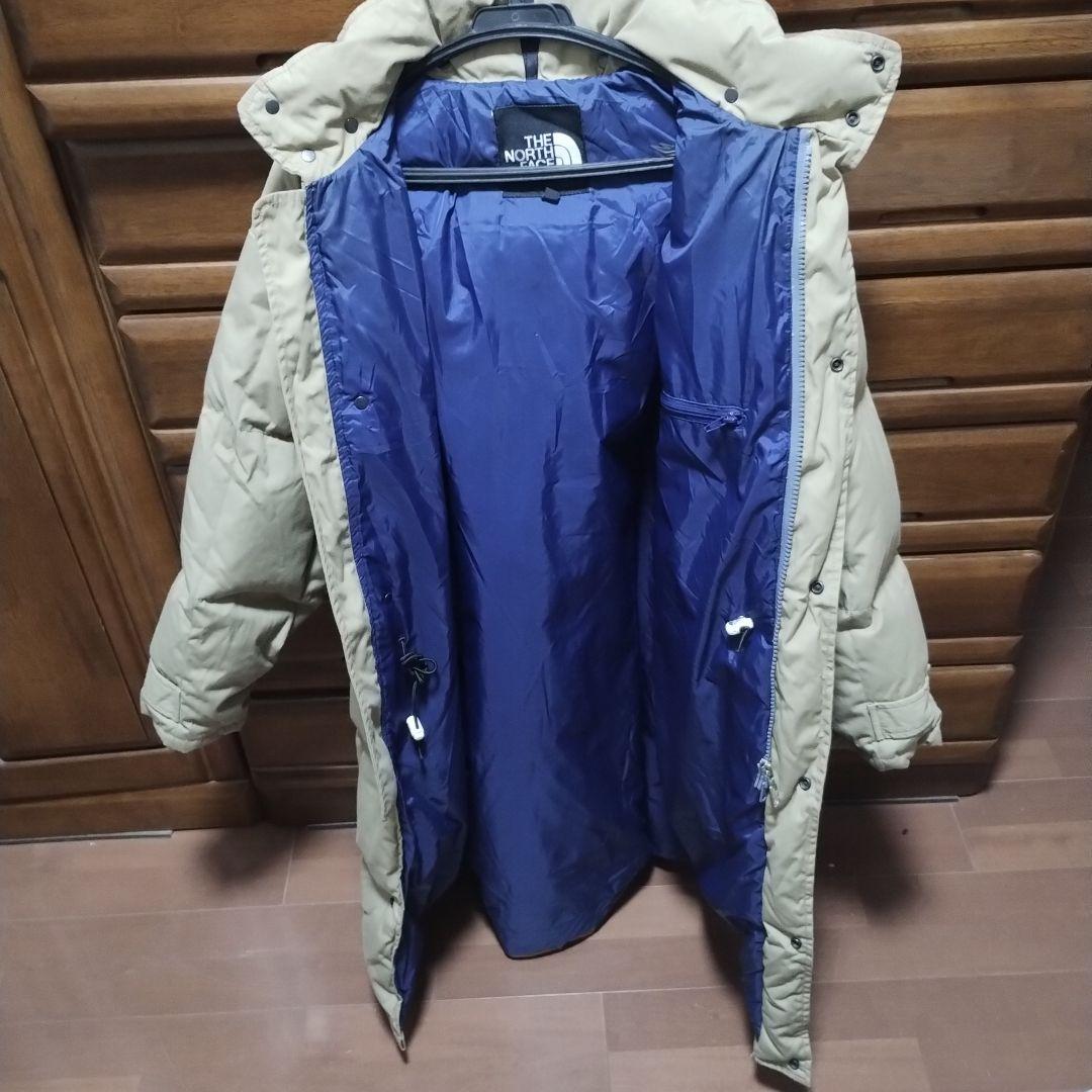 STAR-K THE NOTHE FACE フード付ダウンコートカーキ色