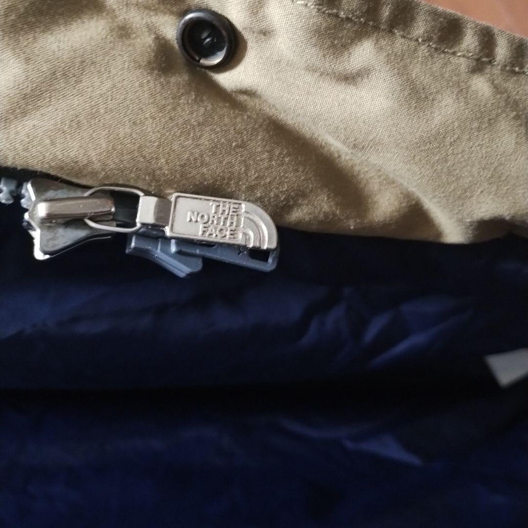 STAR-K THE NOTHE FACE フード付ダウンコートカーキ色