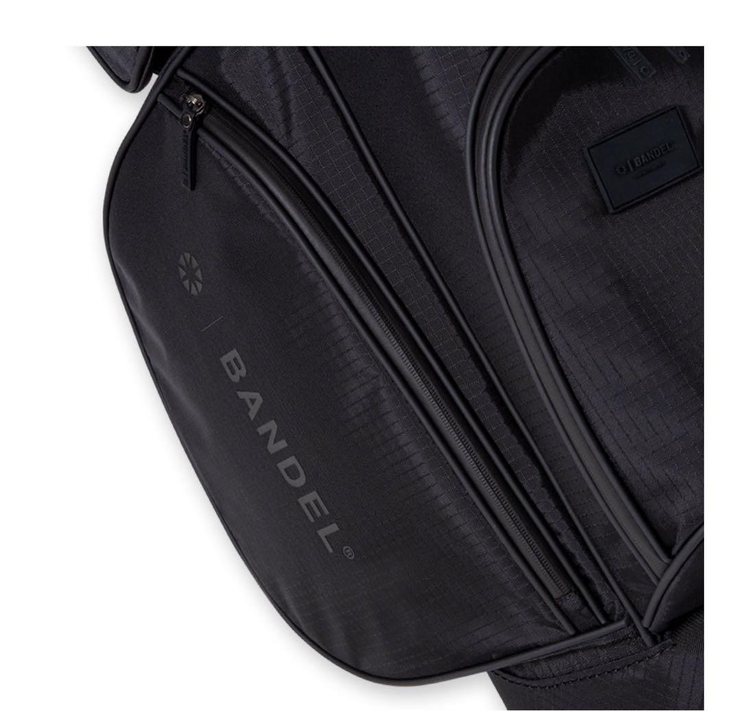 新品・タグ付き】完売品 BANDEL キャディバッグ ブラックエディション 黒