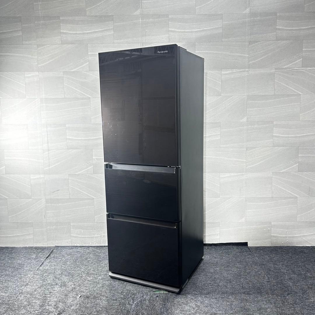 Panasonic 冷蔵庫 335L 2022年製 3ドア 自動製氷 d4912