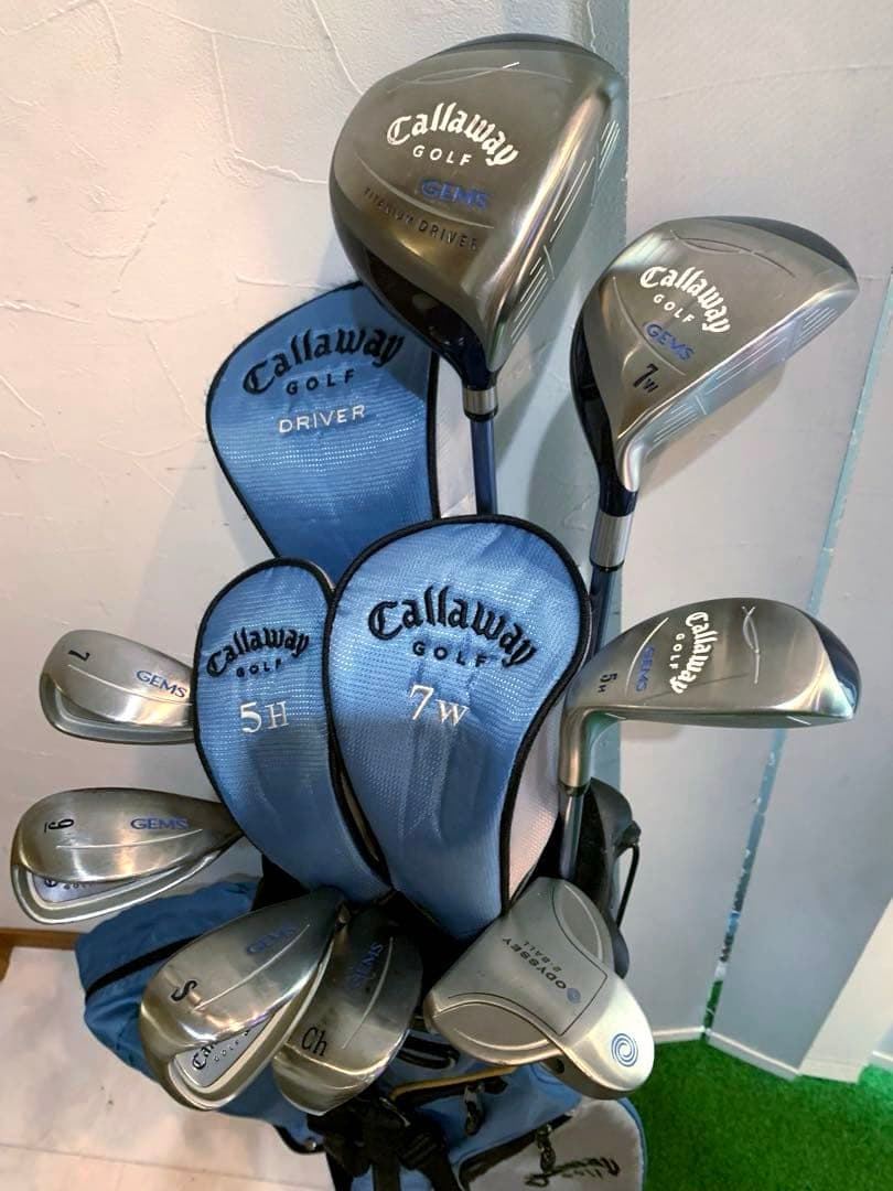 美品　豪華　レディースゴルフクラブセット　キャロウェイ　ＧＥＭＳ　最上級の優しさ