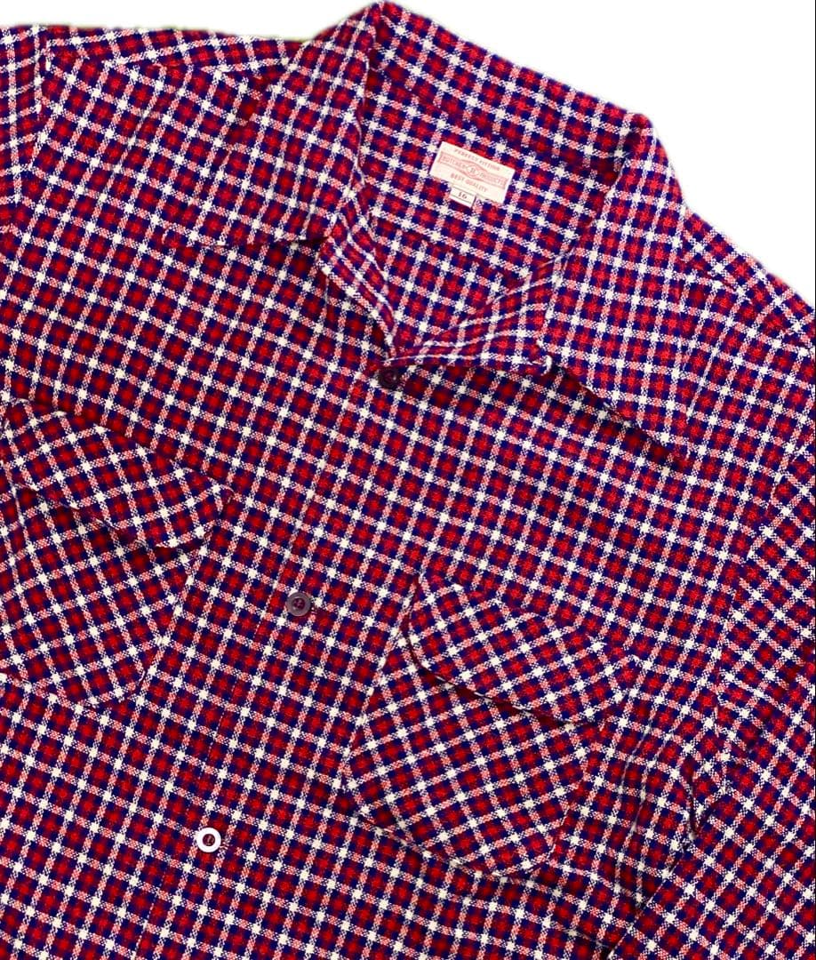 Butcher products Atlast&co ボックス ウールシャツ - トップス