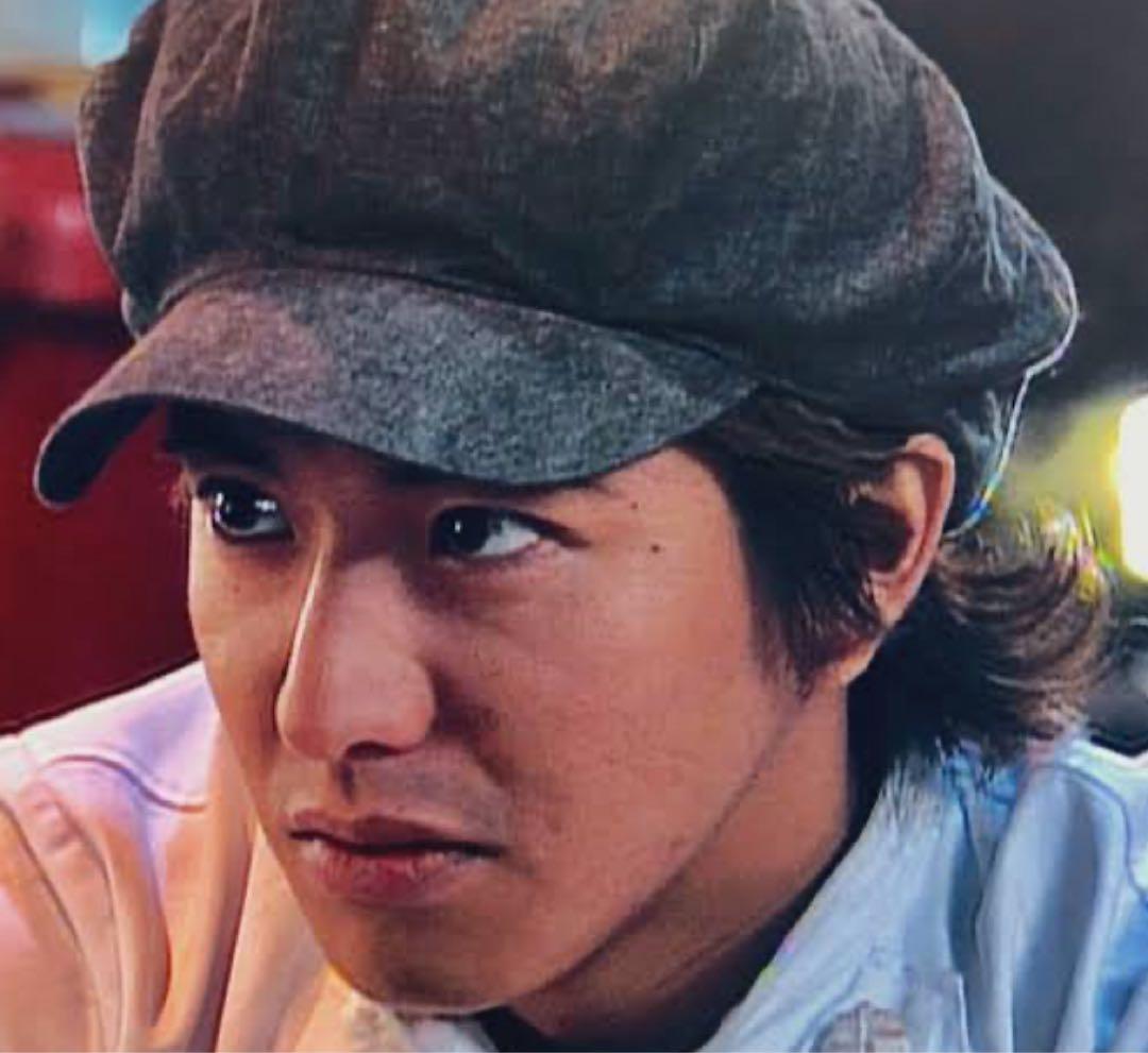 木村拓哉私物空から降る一億の星 キャスケットキャップキムタク着野口私物L 激レア本物】空から降る一億の星 同型同色 素材違い キャスケット