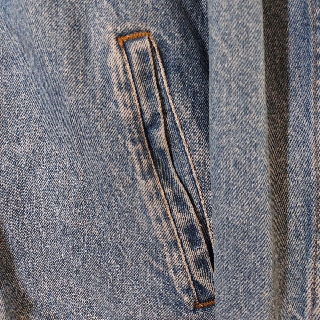 【L.L.Bean】80s エルエルビーン USA製 デニムジャケット XL相当
