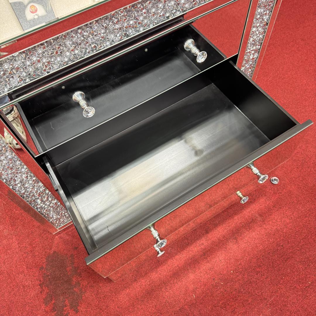 東京23区送料無料　超美品ミラーチェスト　展示品未使用