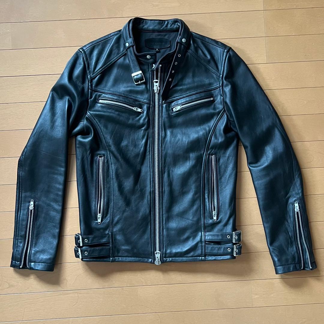 JACKROSE ジャックローズ シングルライダース 黒 羊革 サイズ3 - メルカリ