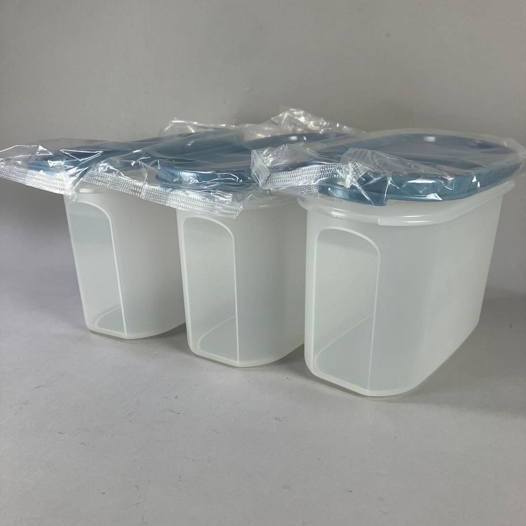 ひろみ◆タッパーウェア MMだ円6点セット＋スコップ×２　小口シール✖️２