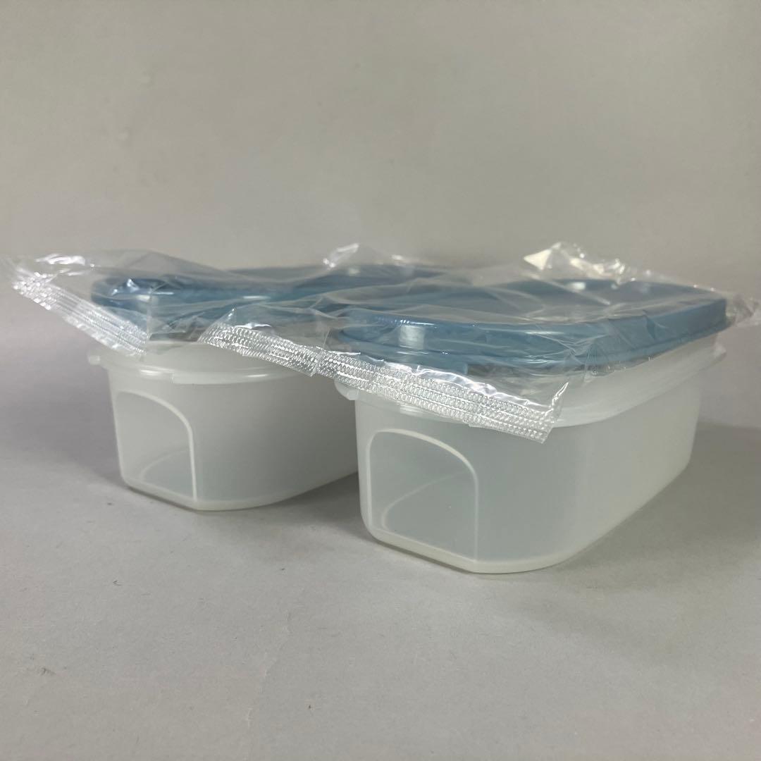 ひろみ◆タッパーウェア MMだ円6点セット＋スコップ×２　小口シール✖️２