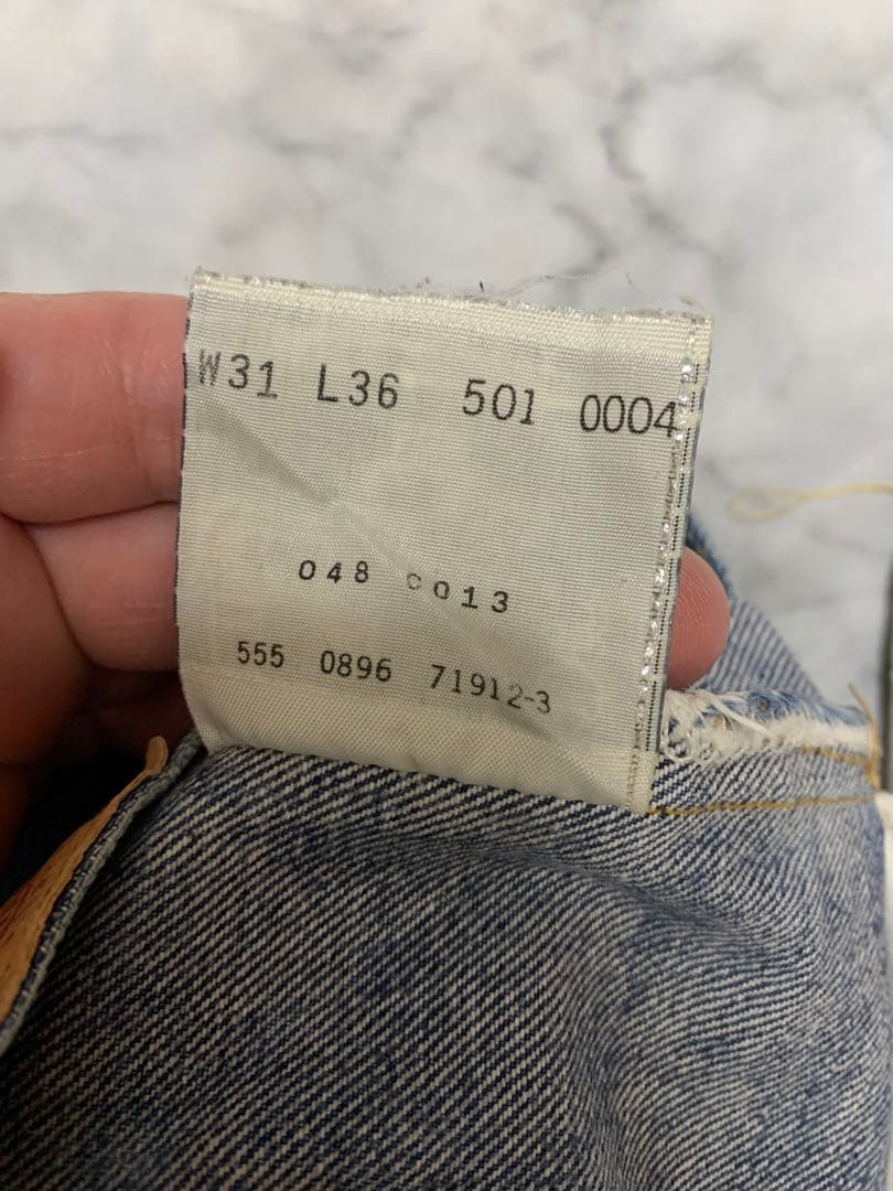 Levi's 501XX 555 バレンシア 501 0004 W31 96年