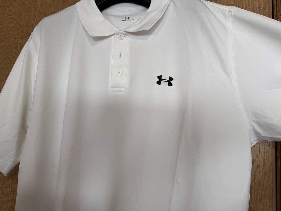 大きいサイズ】 UNDER ARMOUR ホワイト ポロシャツ（半袖） 大きい