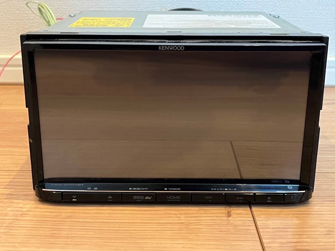 ケンウッド カーナビ MDV-D707BT 7V型180mmモデル 車・バイク・自転車
