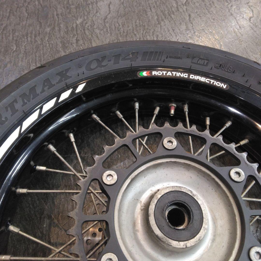 ホンダCRM250ARモタードホイールSET 中古品 - メルカリ