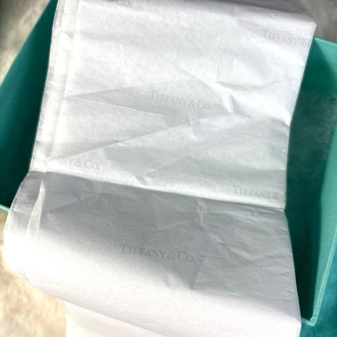 ✨美品✨ティファニー　TIFFANY＆CO　キーケース　レザー　ブルー　シボ革