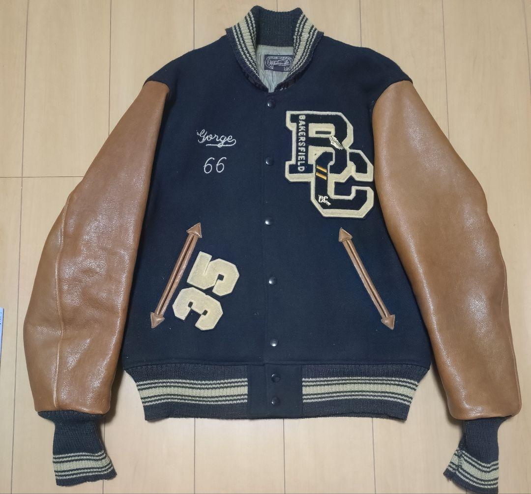 東洋エンタープライズ ホワイツビル ウール×レザー スタジアム