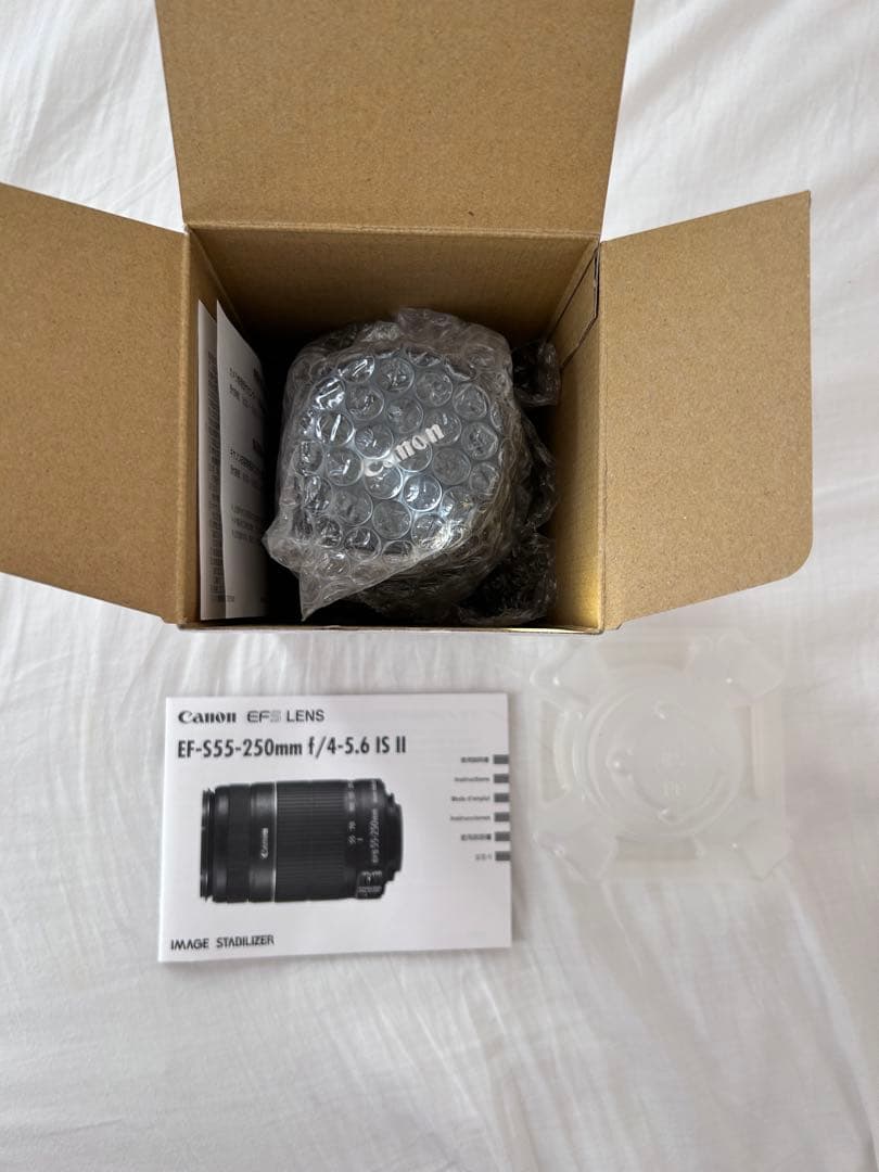 【新品未使用】 Canon EF-S 55-250mm IS II ズームレンズ