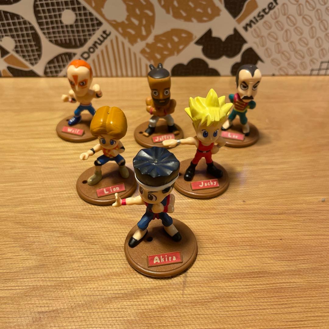 バーチャファイター kids フィギュアセガ ゲームキャラクター 5体