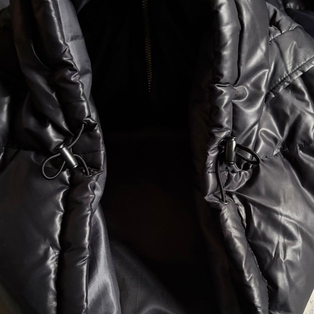 【00s archive】ダウンジャケット　ダブルジップ　お兄系　y2k 光沢