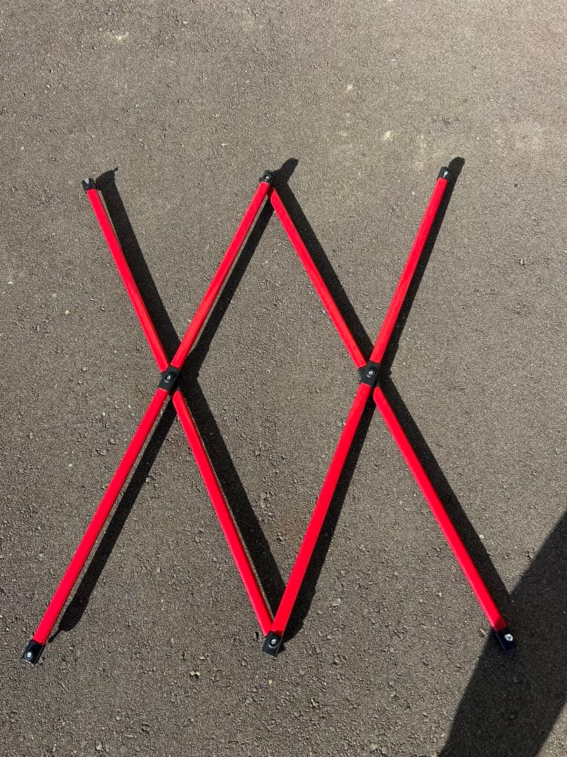 FIELDOOR タープ3.0m x 3.0m ジャンク部品取品