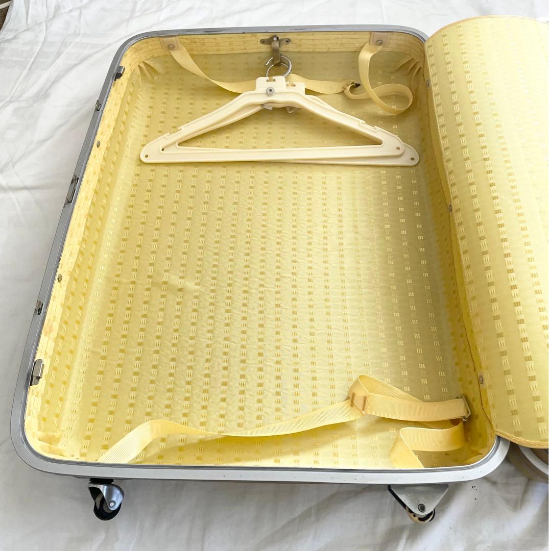 チャイビンテージ　サムソナイト　samsonite トランクケースイエロー