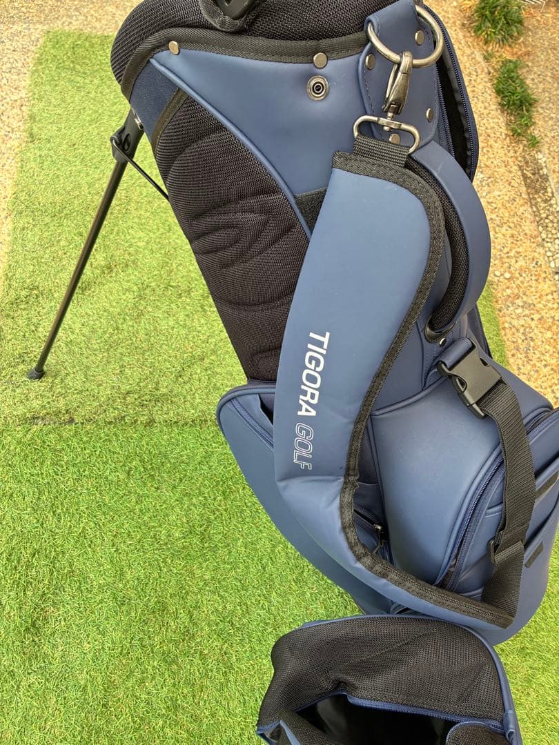 TIGORA GOLF スタンドバッグ ネイビー