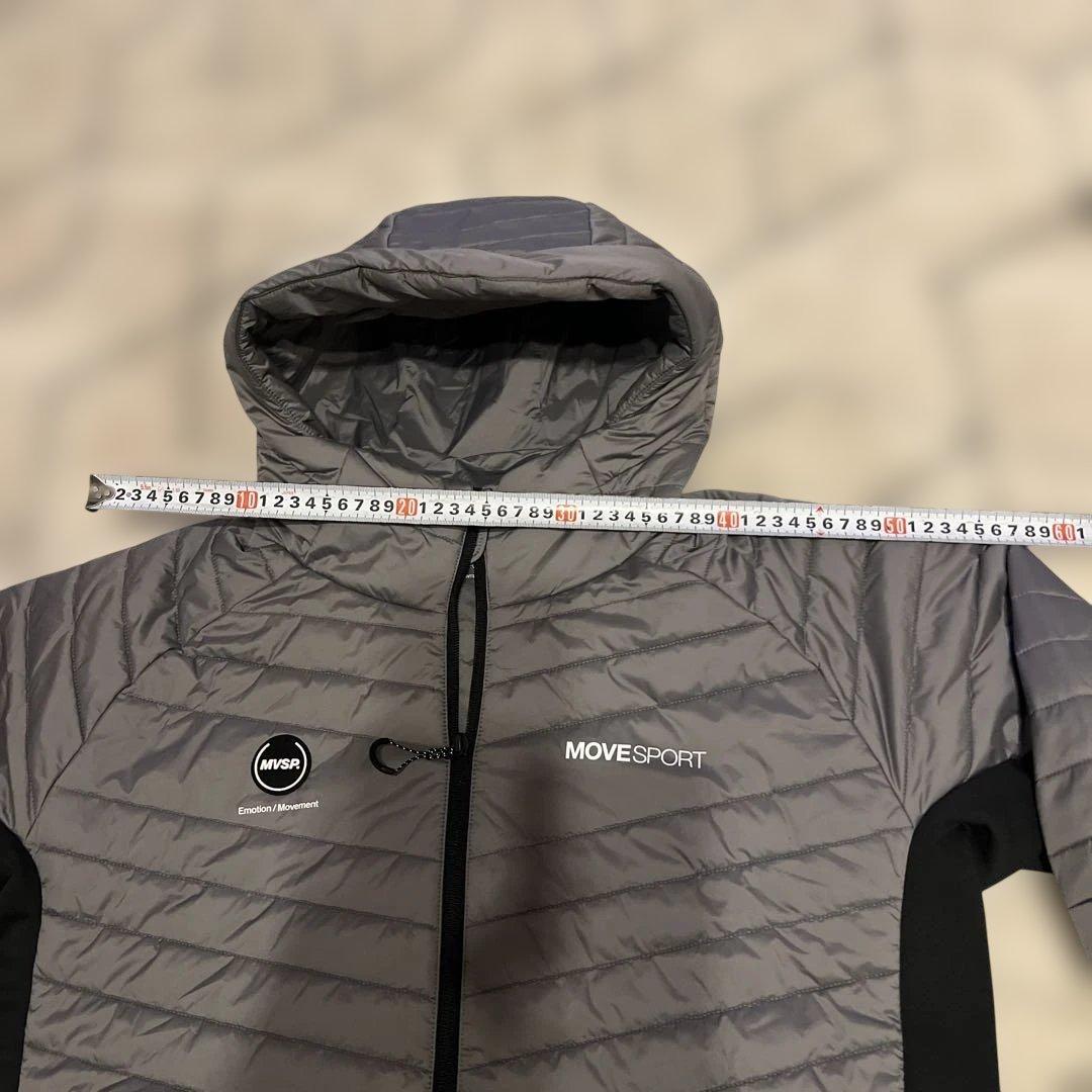 DESCENTE AERO CAPSULE ハイブリッドフーディー　グレー系