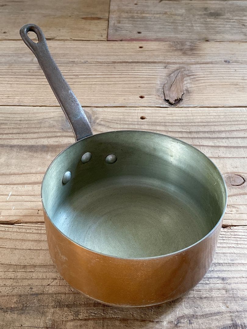 Les Cuivres De Faucogney フランス製 片手鍋4個セット