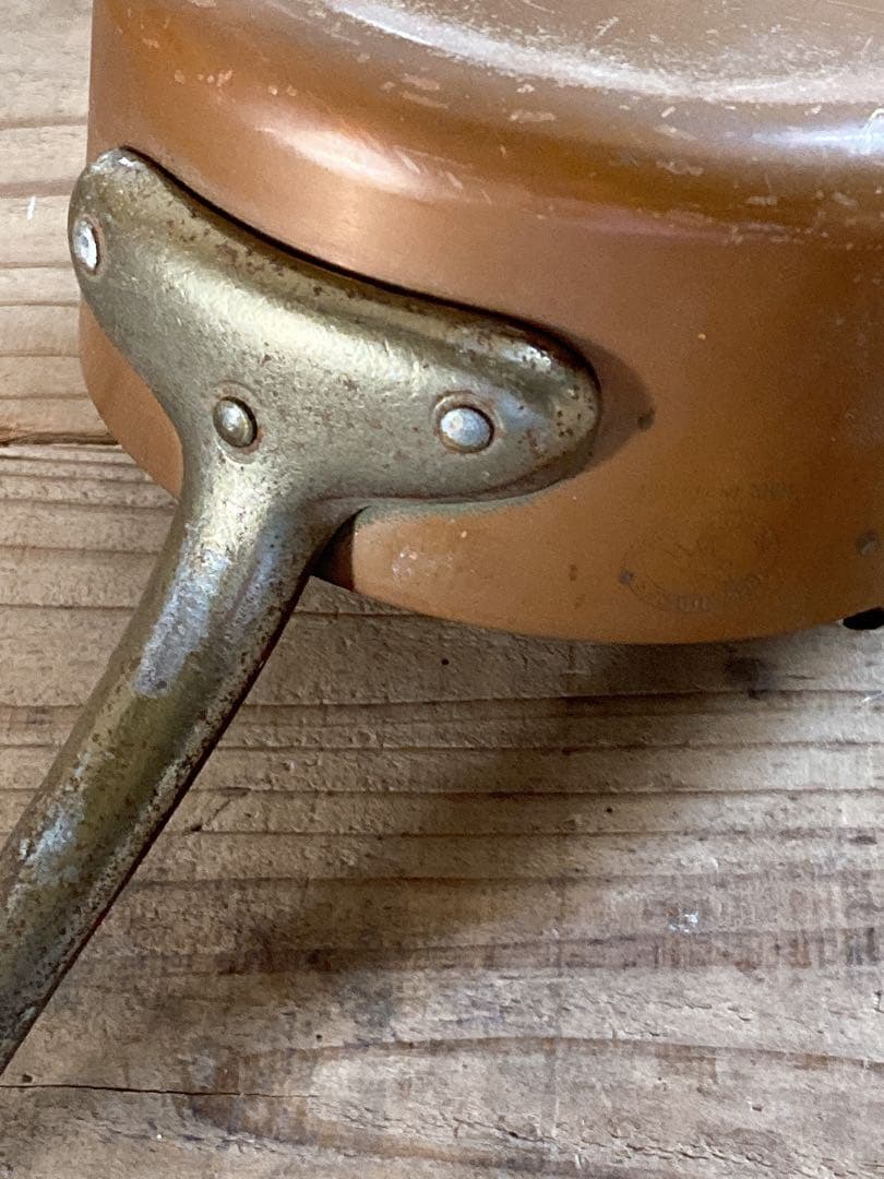 Les Cuivres De Faucogney フランス製 片手鍋4個セット