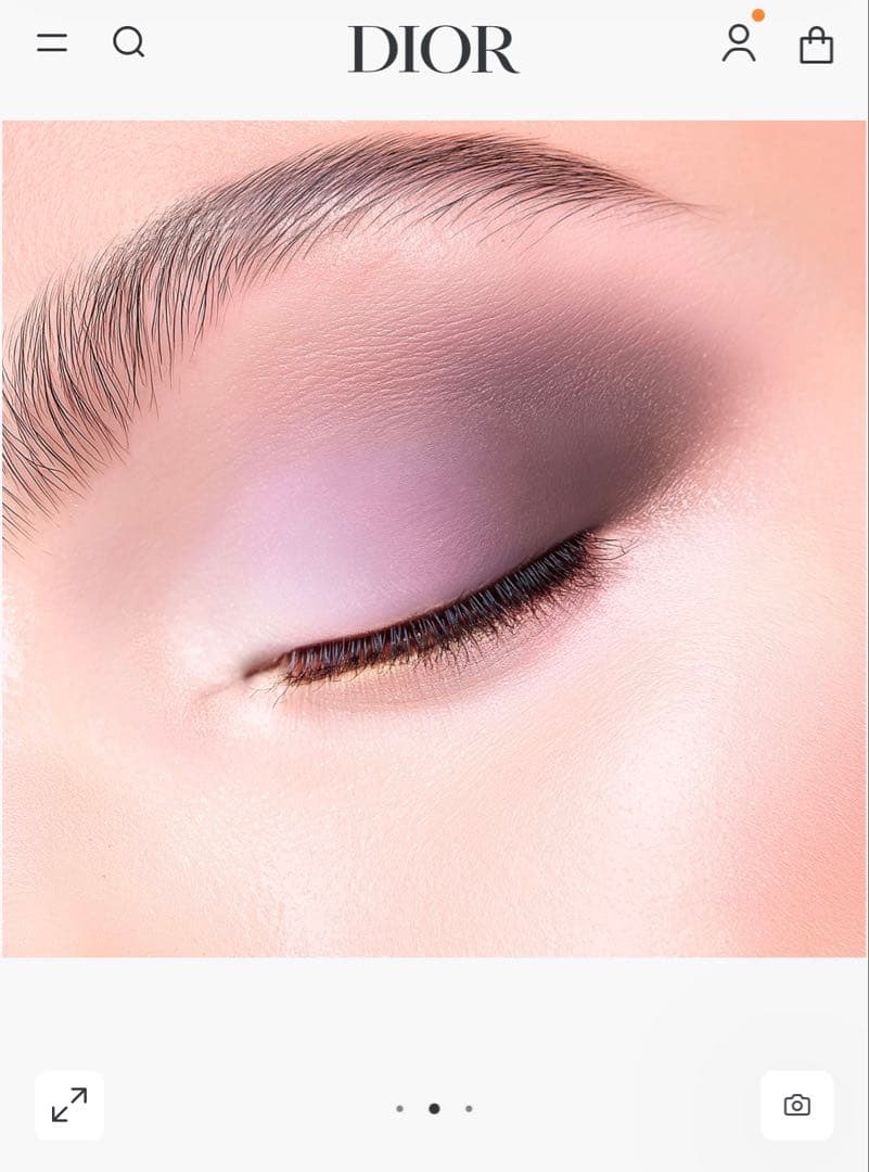 ディオール 2025ホリデー限定品 アイシャドウ パレット912パープル