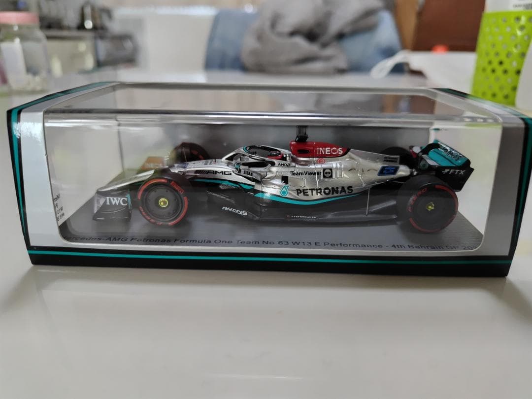 スパーク製　1/43メルセデスW13　２台セット