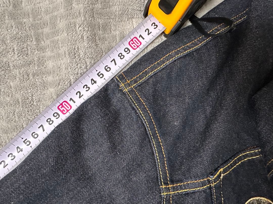 EVISU 刺繍デザイン デニムジャケット