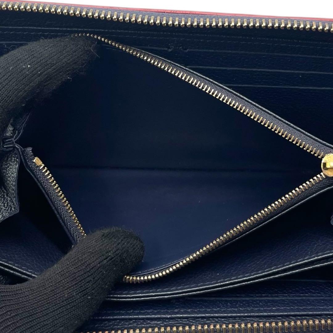 ルイヴィトン　ジッピー・ウォレット　モノグラム・アンプラント　M62121