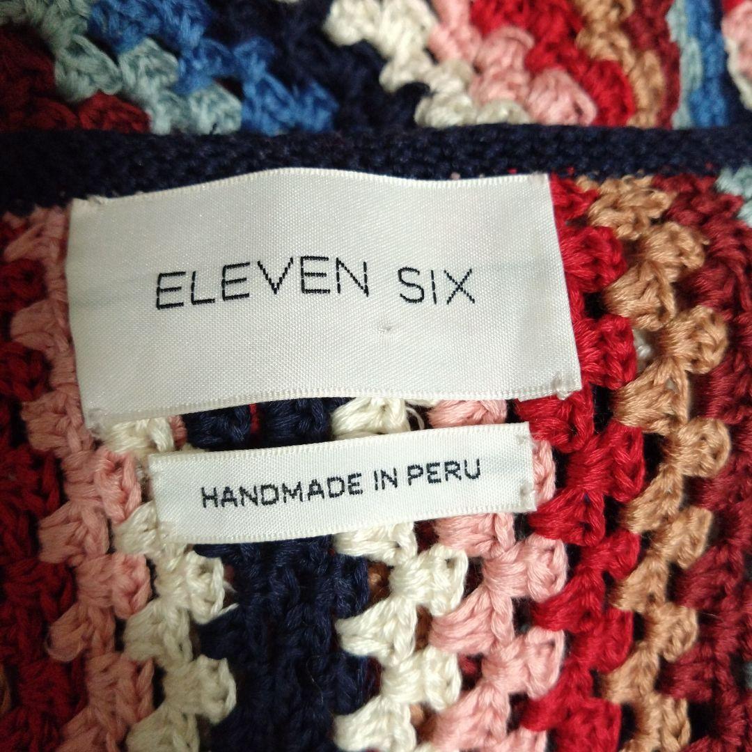 Vintage コットン　ニット　ワンピース　　 luik rose OZ