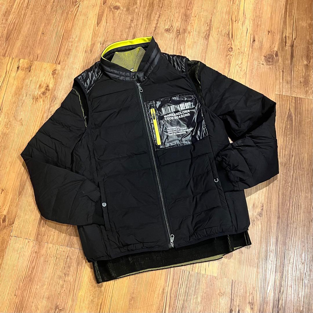 mksokun7　MARK & LONA ハーフジップセーター 50