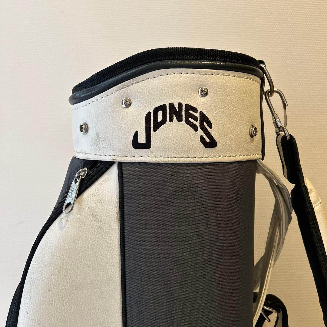 JONES キャディバッグ ホワイト・グレーの通販｜www.souvenircare.com