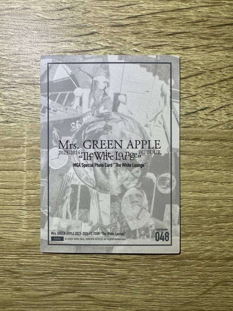 Mrs. GREEN APPLE 大森元貴 トレカ 048