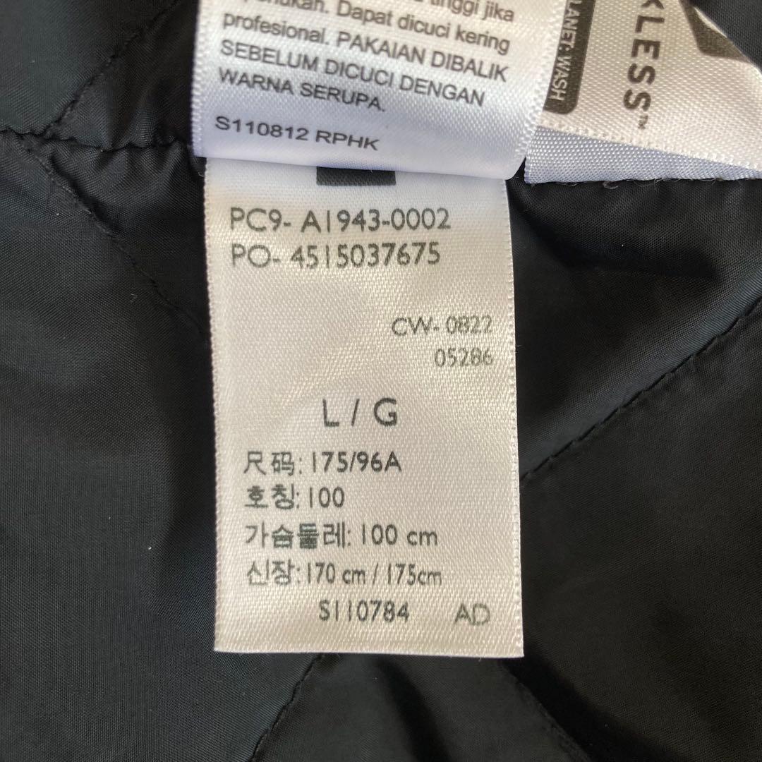 リーバイス デニム ボンバージャケット フェード ブラック L