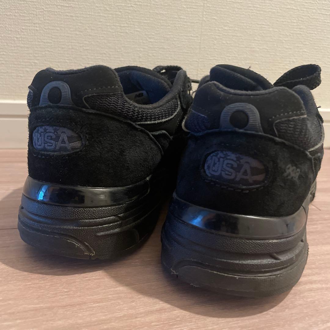 値下げNEW BALANCE ニューバランス 23.5 USA 黒MR993TB