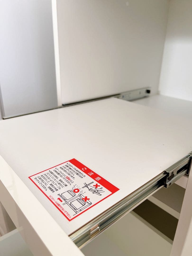 【送料込】新品未使用ニトリシステムキッチン・チェルシー食器棚・キッチンボード